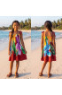 Hand Painted Rayon Kids Dress Hand Painted Rayon Kids Dress